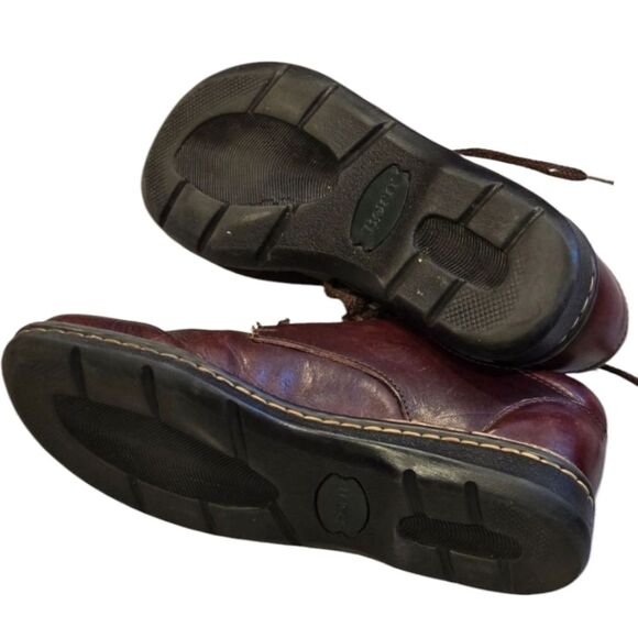 Born Shoes Womens Size 7.5 Brown Leather Lace-Up Oxford Comfort Shoes - Picture 3 of 8